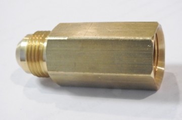 EN-6011  BRASS  Enderle   -8 AN  Check Valve -Body - Hex   -8 AN
